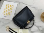 Top Quality Replica Fendi Peekaboo Mini Bag In Black Nappa Leather - Image 3