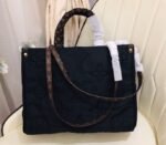 Louis Vuitton Econyl Regenerated Nylon Onthego GM Tote In Black - Image 3