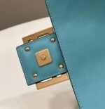 Top Quality Replica Fendi Large Baguette Bag In Blue FF - Image 3