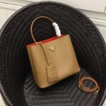 Brown Prada Large Panier Bag Replica - Image 9