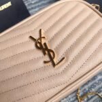 Replica Saint Laurent Lou Mini Bag Beige - Image 3