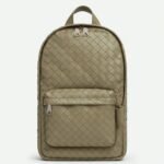 Fake Bottega Veneta Small Backpack Taupe