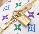 LV X TM Multicolored Keepall Bandouliere 50 In White - Image 8