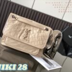 NIKI MEDIUM CHAIN BAG IN SUEDE