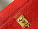 Hermes Kelly Mini II Bag Replica in Rouge Casaque - Image 6