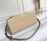 Louis Vuitton Bicolor Monogram Empreinte Leather Petit Palais Handbag In Tourterelle Gray And Cream - Image 3