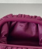 Replica Bottega Veneta Mini Pouch with Strap Cinnabar - Image 5