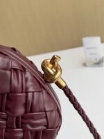 Fake Bottega Veneta Knot Minaudiere On Strap Barolo Foulard Intreccio - Image 4