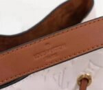 Louis Vuitton Monogram Empreinte NeoNoe MM Bag In Cream - Image 8