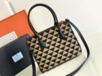 Prada Galleria Small Bag Replica in Jacquard Fabric - Image 6