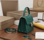 Fake Bvlgari Serpenti Forever Small Bag Green Calfskin - Image 3