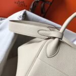 Fake Hermes Lindy 30cm bag in beton color - Image 6