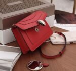 Replica Bvlgari Serpenti Forever Small Cross-body Bag Red Calfskin - Image 5