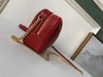 Fake Saint Laurent Lou Mini Bag Red - Image 3