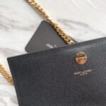 MONOGRAM CHAIN WALLET IN CROCODILE EMBOSSED SHINY LEATHER - Image 5