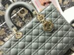 Dior Lady Dior Large Bag Replica in Grey - Image 4