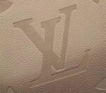 Louis Vuitton Monogram Empreinte Giant Onthego GM Tote In Beige - Image 9