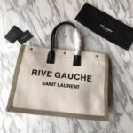 RIVE GAUCHE TOTE BAG IN CANVAS - Image 9