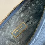 Prada Re-Edition Shoulder Bag Fake in Blue - Image 6