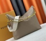 Louis Vuitton Monogram Empreinte Coussin MM Hobo In Galet Gray - Image 2