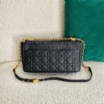 Dior Caro Large Bag Fake in Black - Image 7