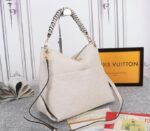 Louis Vuitton Monogram Empreinte Leather Maida Hobo In Cream - Image 2