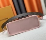 Louis Vuitton Neverfull Bandouliere Inside Out MM Tote In Monogram Canvas And Peony Pink Textile - Image 6