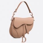 Dior Saddle Bag Replica in Blush Ultramatte Calfskin