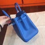 High-Grade Replica Hermes Birkin 25cm in Blue - Image 4