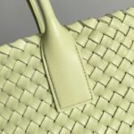 Top Quality Knockoff Bottega Veneta Cabat Medium Bag In Lemon Intrecciato Lambskin - Image 4
