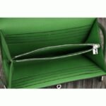 Bamboo designer replica Hermes Kelly Longue wallet - Image 2