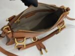 Top Quality Replica Chloe Marcie Small Double Carry Bag in Blue Grained Leather - Image 6