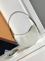 White Prada Arque Mini Shoulder Bag Fake - Image 10