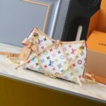 LV X TM Multicolored CarryAll BB In White