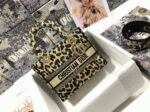 Dior Lady D-Lite Medium Bag Replica in Beige Multicolor Mizza Embroidery - Image 6