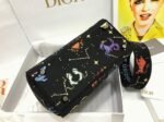 Dior Lady D-Lite Medium Bag Faux in Black Pixel Zodiac Embroidery - Image 5