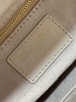 Dior Small Lady Dior Bag Fake in Pink - Image 9