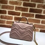 Gucci GG Marmont Mini Top Handle Bag - Image 4