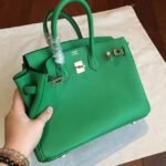 Affordable Bamboo Hermes Birkin 25cm Fake Bag - Image 2