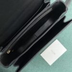 Top Quality Faux Celine Triomphe Medium Bag In Black - Image 12