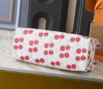 X TM Monogram Cherry Canvas Onthego MM In White Style 1 - Image 4