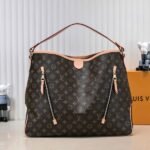 Louis Vuitton Monogram Canvas Delightful GM Tote In Beige