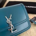 SOLFERINO SMALL SATCHEL IN LACQUERED AYERS - Image 3