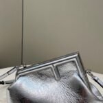 Top Quality Knockoff Fendi First Small Bag In Silver - Image 6