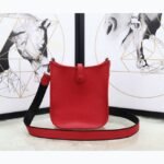 Red Evelyne II TPM Messenger Bag Replica Hermes Compact Purse - Image 3