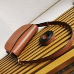 Prada Arque Shoulder Bag with Flap Fake in Brown - Image 6