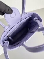 Replica Bottega Veneta Cassette Mini Tote Bag Lilas - Image 3