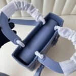 Dior Small Lady Dior My ABCDior Bag Replica in Denim Calfskin with Diamond Motif - Image 8