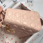 Dior Lady Dior Medium Bag Replica in Powder - Image 5