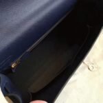 Sapphire Epsom Fake AAA Hermes Kelly 32cm Sellier Handbag - Image 3